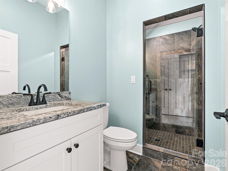 Furnished interior view inside a new home in , Asheville (Image 13).