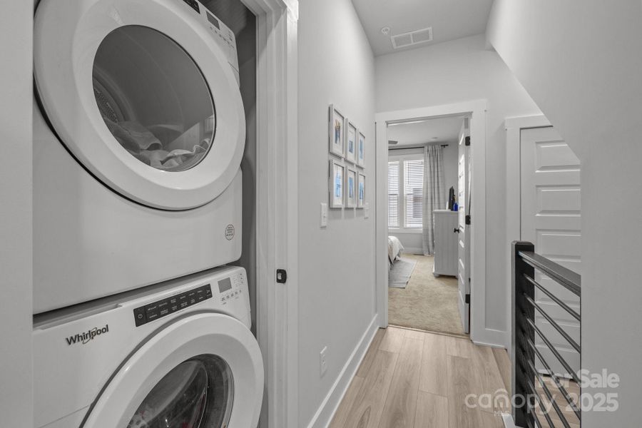 Furnished interior view inside a new home in , Charlotte (Image 16).