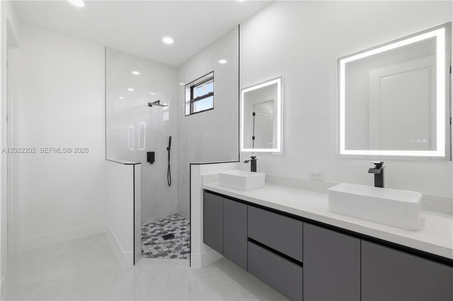 Furnished interior view inside a new home in , Lehigh Acres (Image 11).
