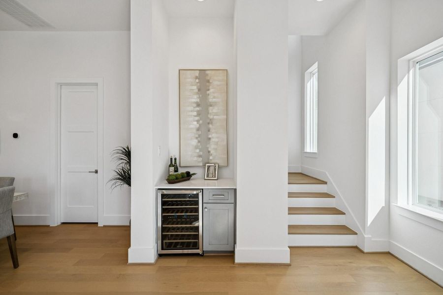 Furnished interior view inside a new home in West 21st Residences, Houston (Image 4).