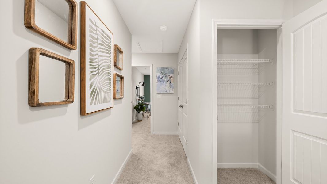 Representative furnished interior of a home built from the Pearson II by D.R. Horton in Roseleigh Park, Douglasville (Image 14).