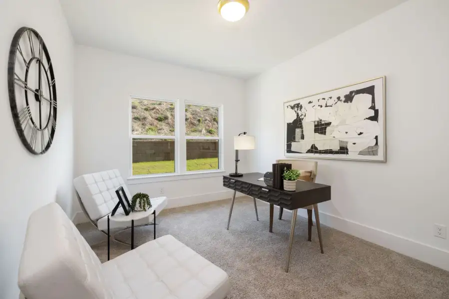 Furnished interior view inside a new home in Meadowview, Pittsboro (Image 13).