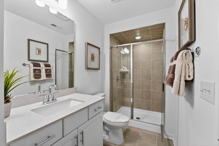 Furnished interior view inside a new home in Indian Trail Townhomes, Indian Trail (Image 19).