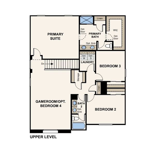 2D floor plan layout for the 5 by Century Communities in Village at Sundance, Buckeye, AZ (Image 4). 2D floor plan layout for the 5 by Century Communities in Village at Sundance, Buckeye, AZ (Image 4).
