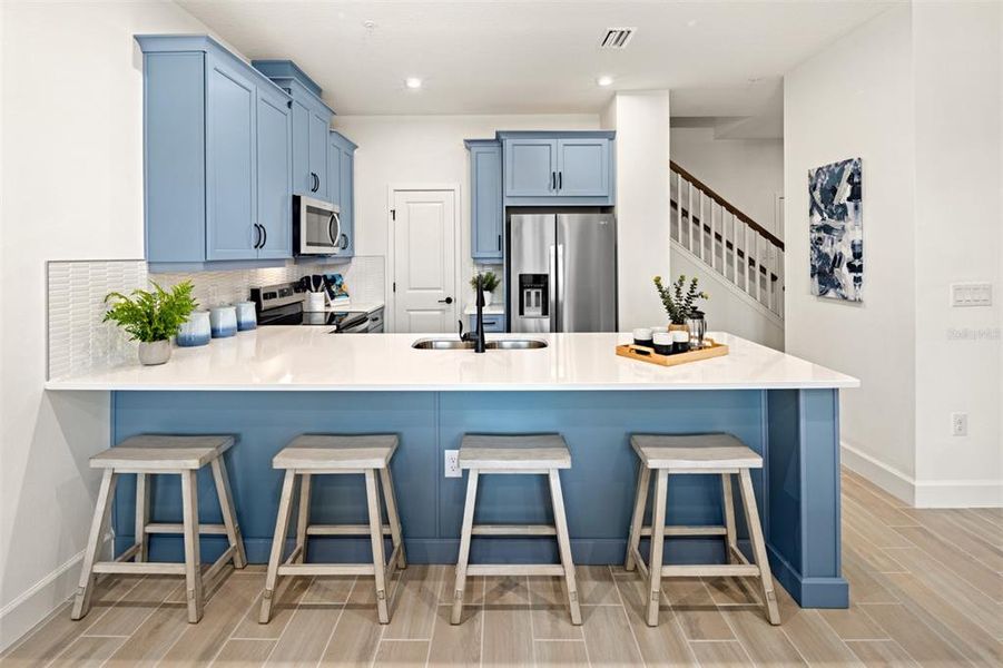 Furnished interior view inside a new home in Gardenia Reserve, Apopka (Image 10).