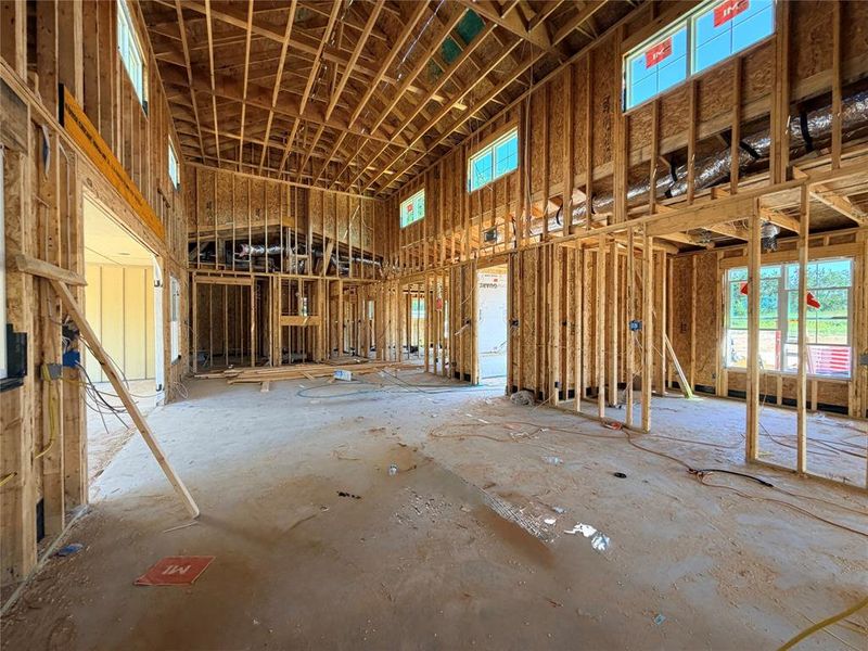 In-progress construction of a new home in Monarch Manor, Poolville, TX (Image 17).