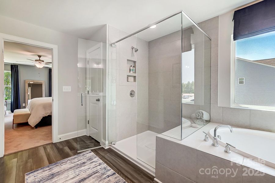 Furnished interior view inside a new home in Grier Meadows, Charlotte (Image 9).