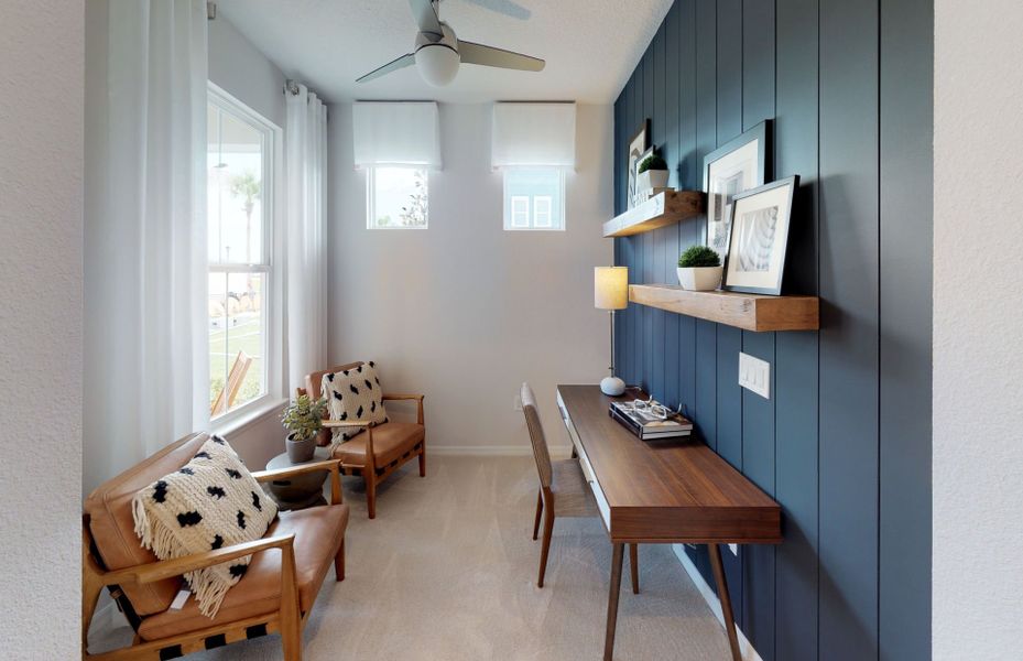 Representative furnished interior of a home built from the Contour by Del Webb in Del Webb Ocean Isle Beach, Shallotte (Image 11).