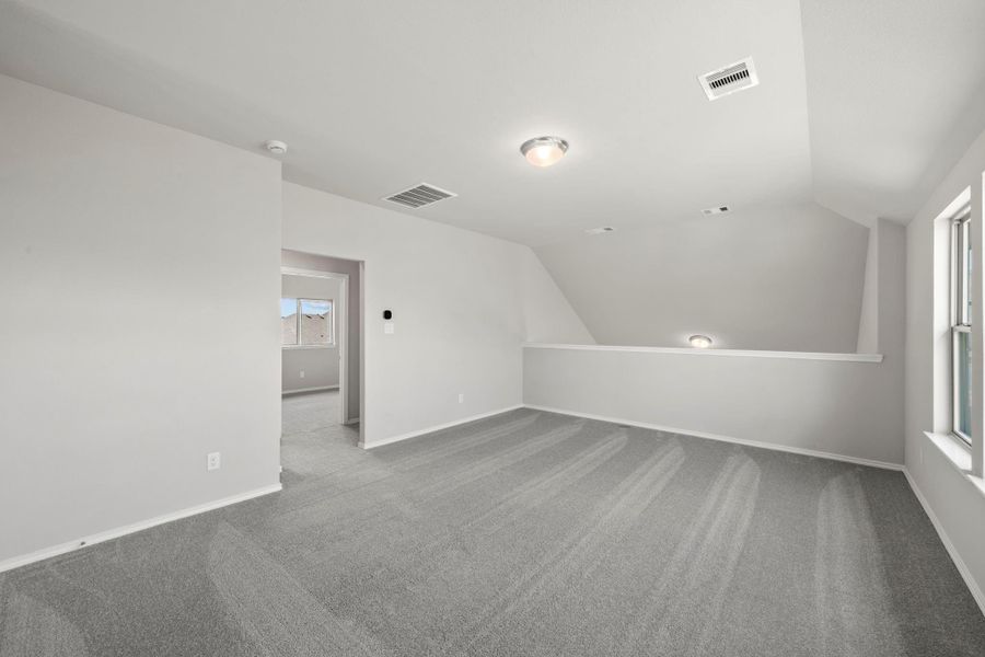 Spacious, unfurnished interior of a new home in Escondido, Magnolia (Image 24). Spacious, unfurnished interior of a new home in Escondido, Magnolia (Image 24).