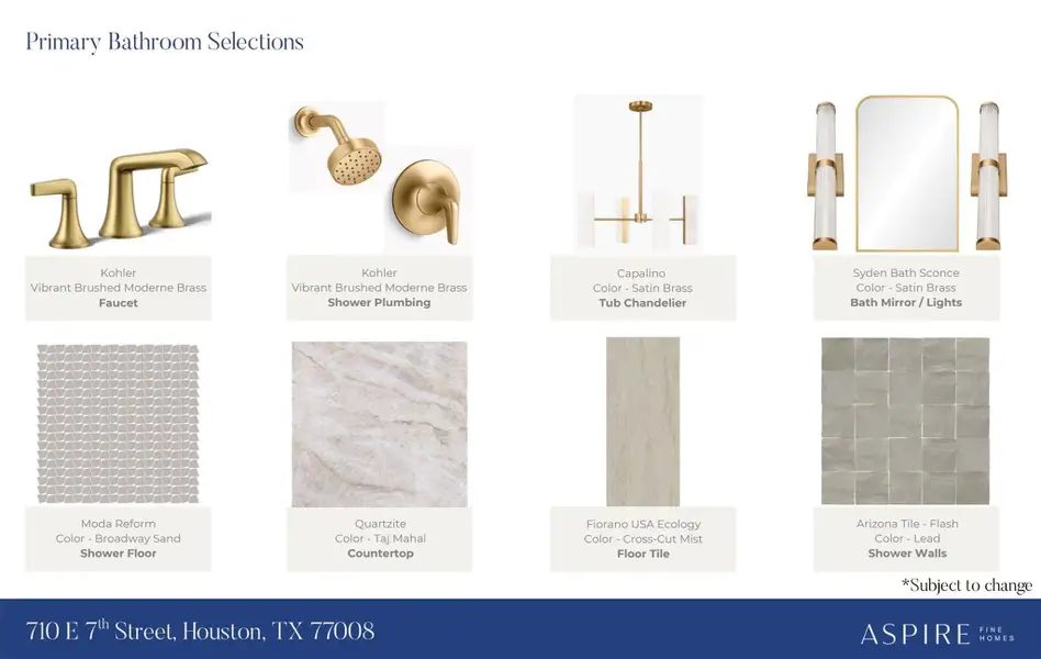 The finishes presented represent the designer’s curated vision for the home should construction move forward under the current plan. Buyers still have time to tailor selections and customize details to reflect their personal style. Notably, this is the caliber of finish and design included at this price point.