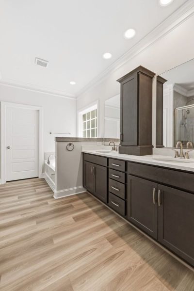 Furnished interior view inside a new home in Weybridge, Burlington (Image 14).