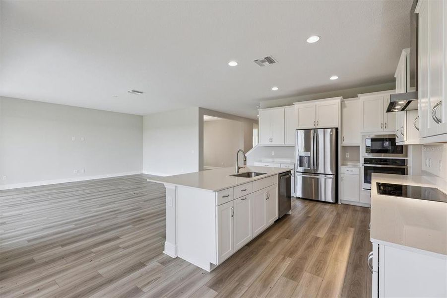 Furnished interior view inside a new home in Mirada, San Antonio (Image 6).