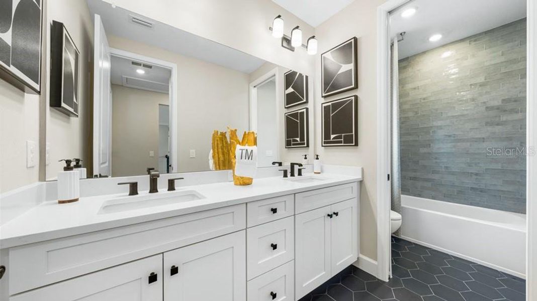 Furnished interior view inside a new home in Timber Ridge, Plant City (Image 20).