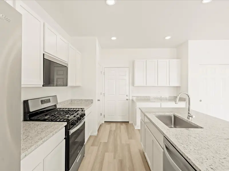 The Twin Peaks floorplan interior image taken at a Meritage Homes community in Colorado Springs, CO.