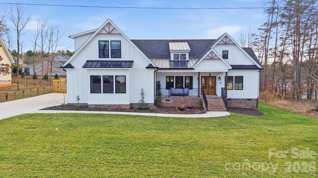 Newly Sodded Front Yard