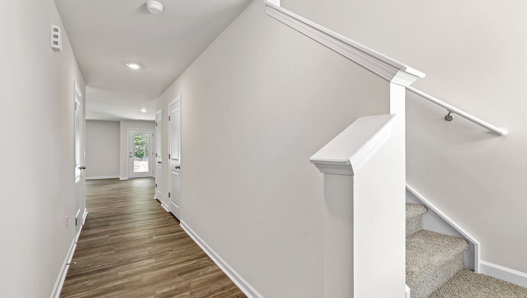 Spacious, unfurnished interior of a new home in Chestnut Ridge Townhomes, Greenville (Image 12).