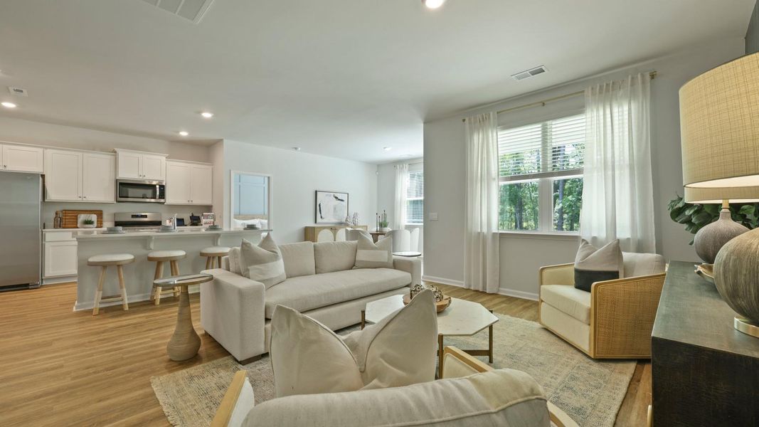 Furnished interior view inside a new home in Hillcrest, Ravenel (Image 5).
