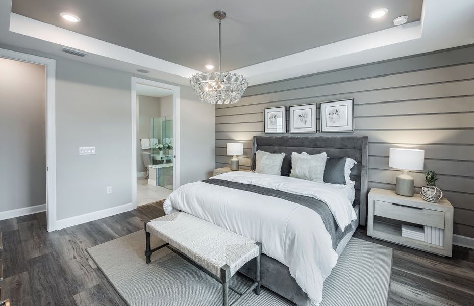 Spacious owner's suite