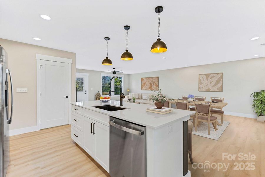Furnished interior view inside a new home in , Marion (Image 4). Furnished interior view inside a new home in , Marion (Image 4).