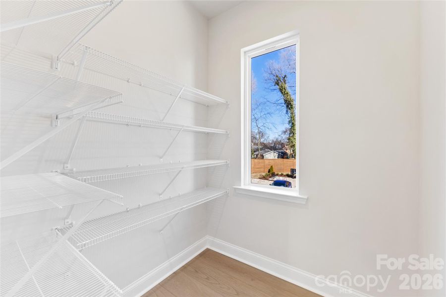 Walk-In Pantry with Window