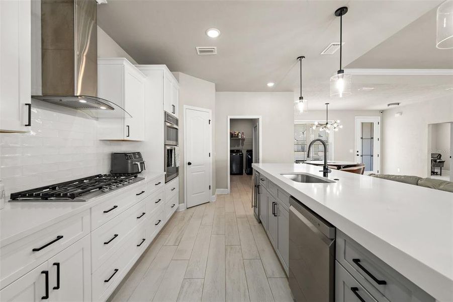 Furnished interior view inside a new home in , Newberry (Image 11).