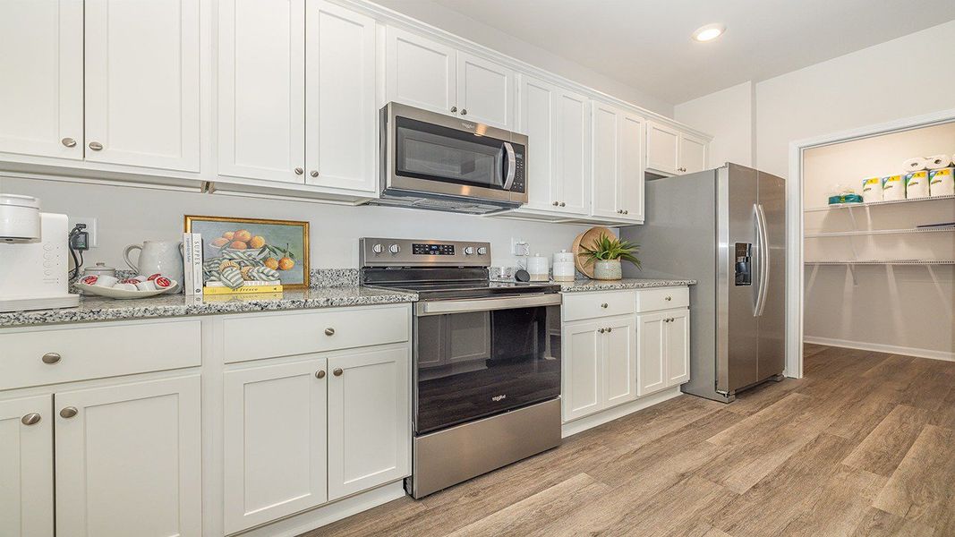 Furnished interior view inside a new home in Harper Meadows, Loris (Image 7).