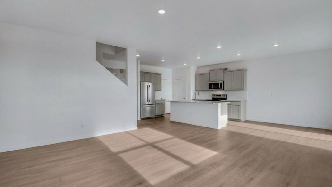 Spacious, unfurnished interior of a new home in Spring Valley Ranch, Elizabeth (Image 16).