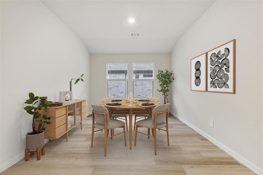 Furnished interior view inside a new home in Westmoor, Sherman (Image 16).