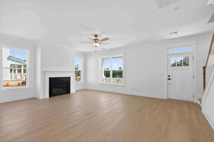 Spacious, unfurnished interior of a new home in Colleton Park, Aiken (Image 15). Spacious, unfurnished interior of a new home in Colleton Park, Aiken (Image 15).