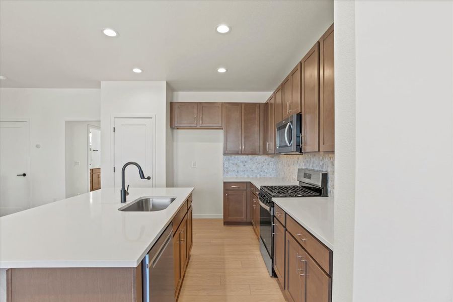 Furnished interior view inside a new home in Arras Park, Thornton (Image 9).