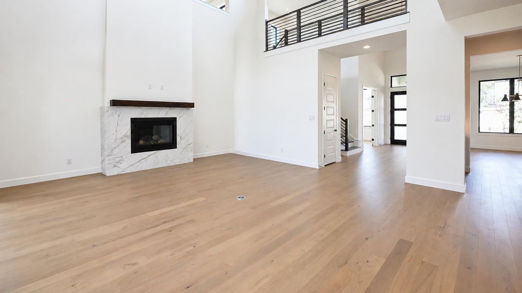 Spacious, unfurnished interior of a new home in The Preserve at Elm Creek, New Braunfels (Image 18).