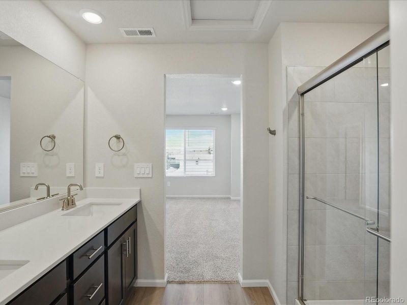 Furnished interior view inside a new home in Three Hills, Morrison (Image 11).