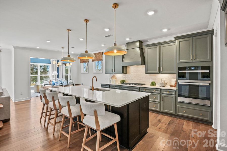 Furnished interior view inside a new home in Riverstone, Monroe (Image 12).