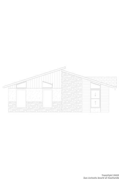 Exterior rendering of this home design in , San Antonio, TX (Image 1).