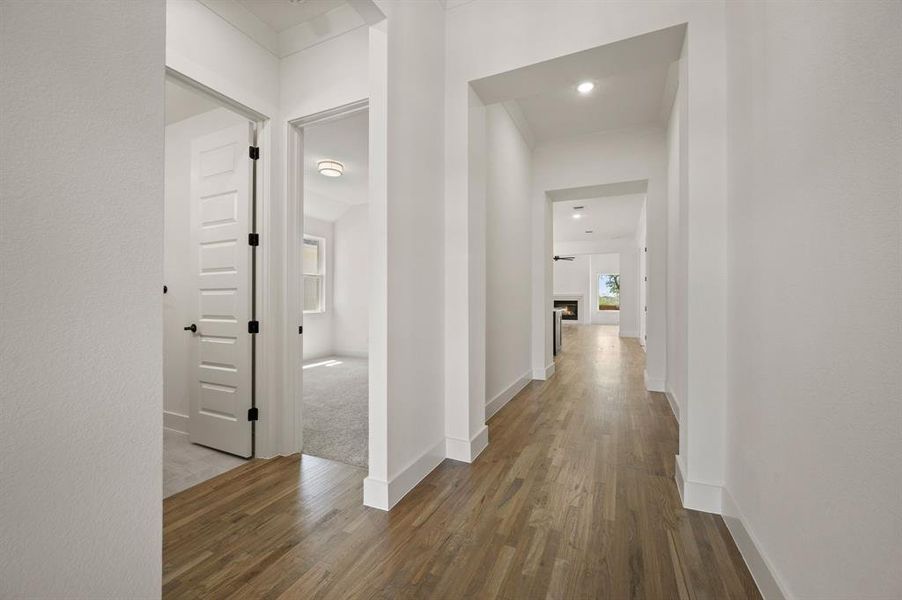 Spacious, unfurnished interior of a new home in Parks of Aledo, Aledo (Image 31). Spacious, unfurnished interior of a new home in Parks of Aledo, Aledo (Image 31).