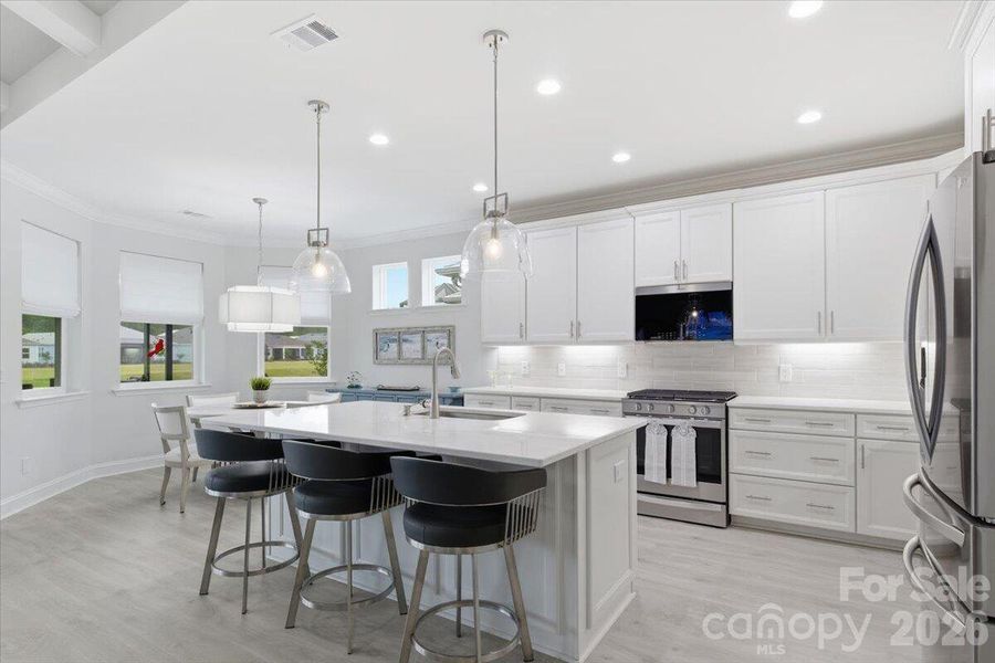 Furnished interior view inside a new home in , Hardeeville (Image 9).