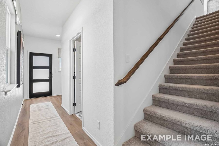 Spacious, unfurnished interior of a new home in Morgan Meadows, San Antonio (Image 22). Spacious, unfurnished interior of a new home in Morgan Meadows, San Antonio (Image 22).