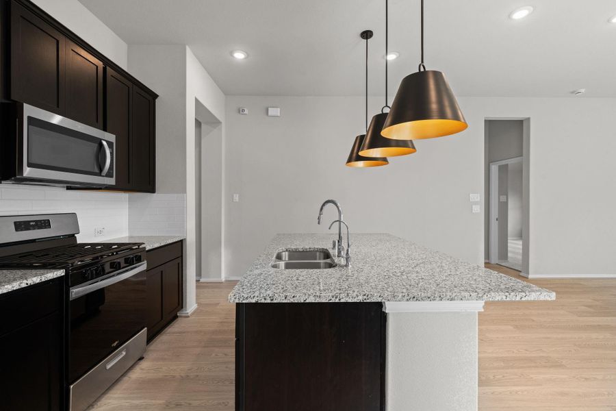 Furnished interior view inside a new home in Escondido, Magnolia (Image 6).