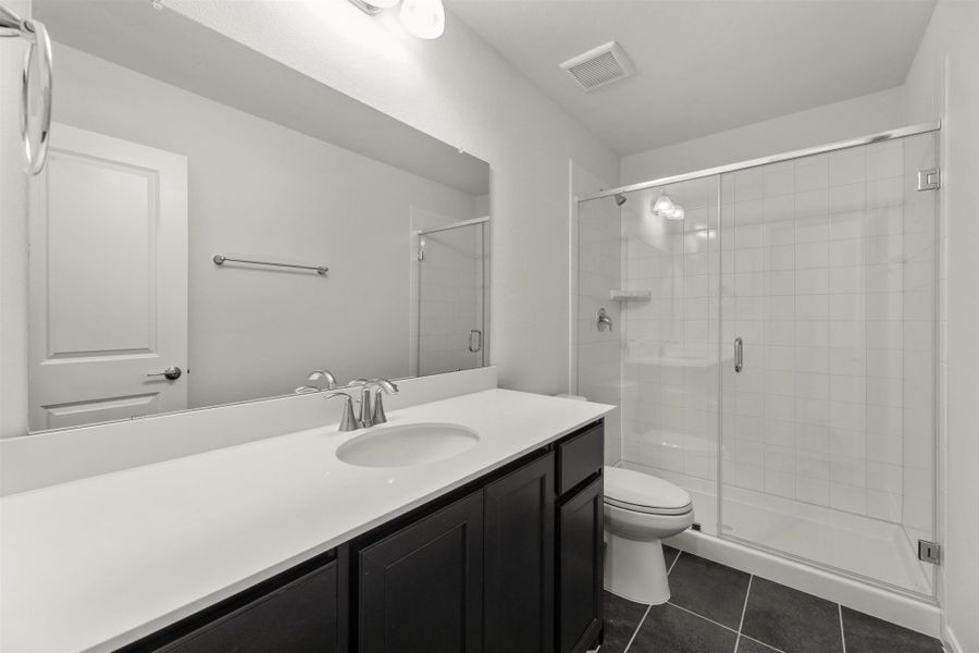Furnished interior view inside a new home in The Reserve at Spiritas Ranch, Little Elm (Image 12).