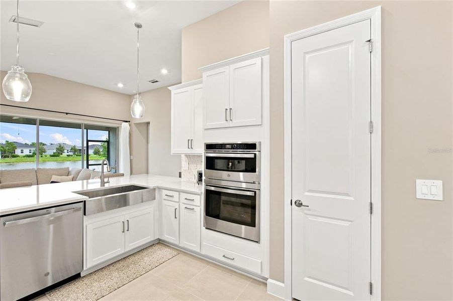 Furnished interior view inside a new home in The Cove at West Port, Port Charlotte (Image 8). Furnished interior view inside a new home in The Cove at West Port, Port Charlotte (Image 8).