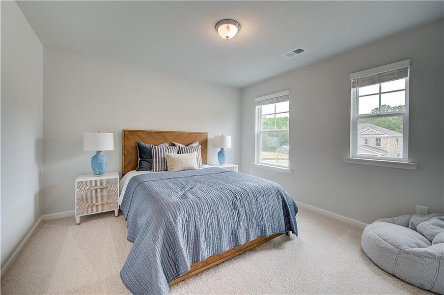 Furnished interior view inside a new home in Bowers Farm, McDonough (Image 14).