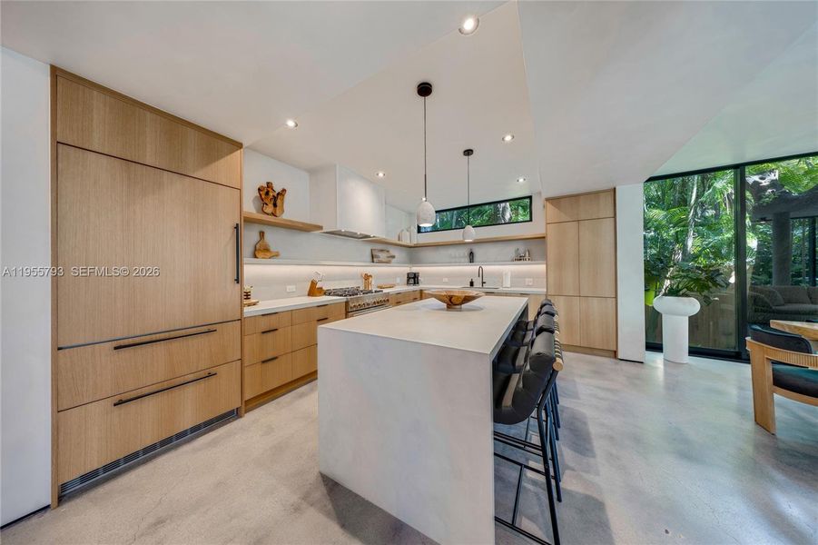 Furnished interior view inside a new home in , Miami (Image 31).