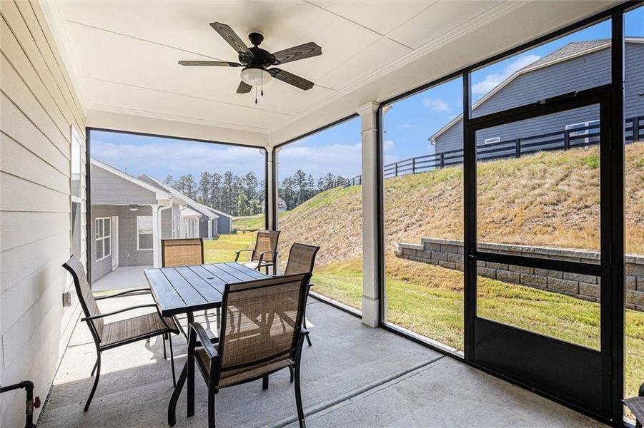 Exterior details and patio area of a home in , Villa Rica (Image 21).