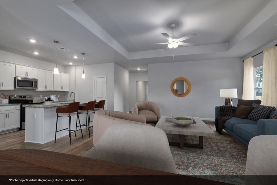 Furnished interior view inside a new home in Jordan Grove, Conway (Image 9).