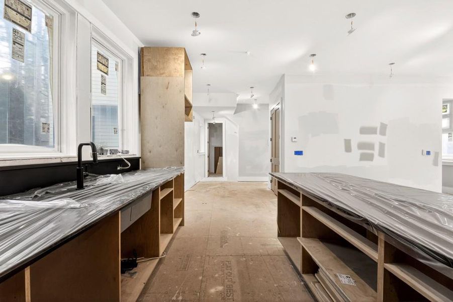 In-progress construction of a new home in , Atlanta, GA (Image 32).