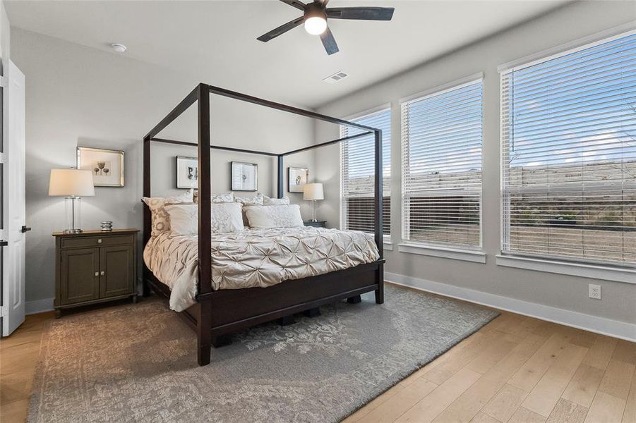 Furnished interior view inside a new home in Trinity Falls, McKinney (Image 12).