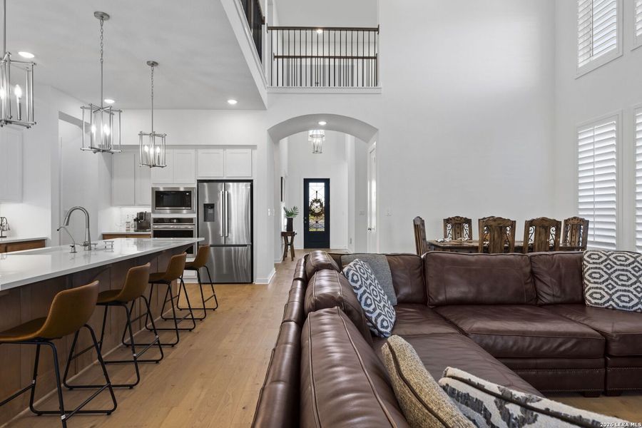 Furnished interior view inside a new home in , Kyle (Image 38).