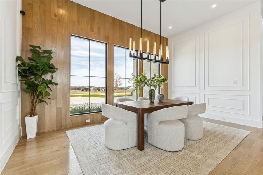 Furnished interior view inside a new home in , Bartonville (Image 4).