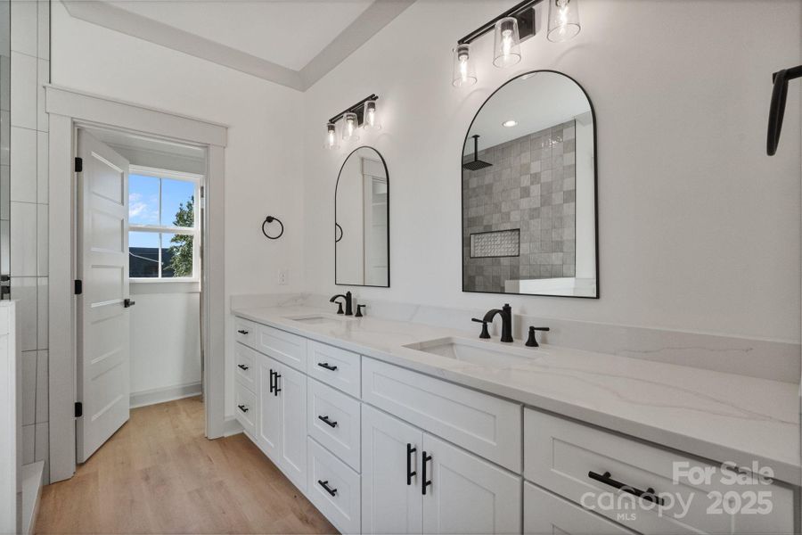 Furnished interior view inside a new home in , Clover (Image 13). Furnished interior view inside a new home in , Clover (Image 13).