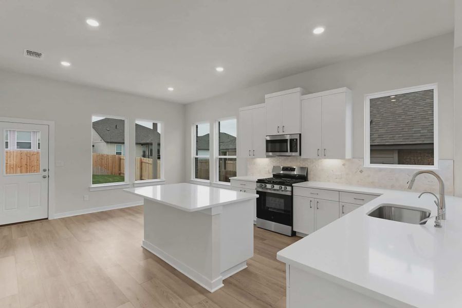 Furnished interior view inside a new home in Nolina, Georgetown (Image 4).